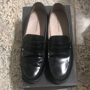 Banana Republic Men's Shiny Black Loafers